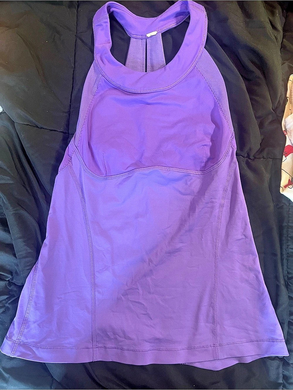 Lululemon Nouveau Limits Tank Purple Athletic Tank Top